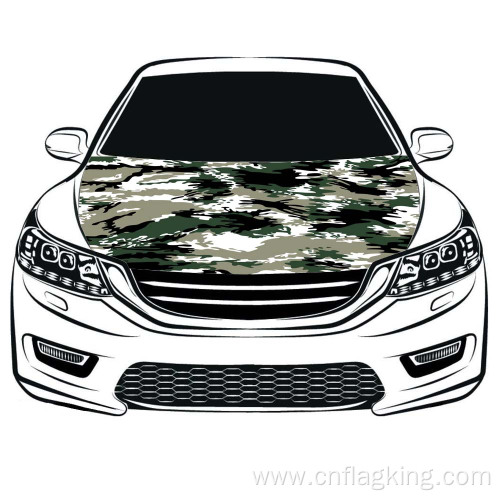 Camouflage Hood Flag 3.3X5FT Car Hood Cover Flag